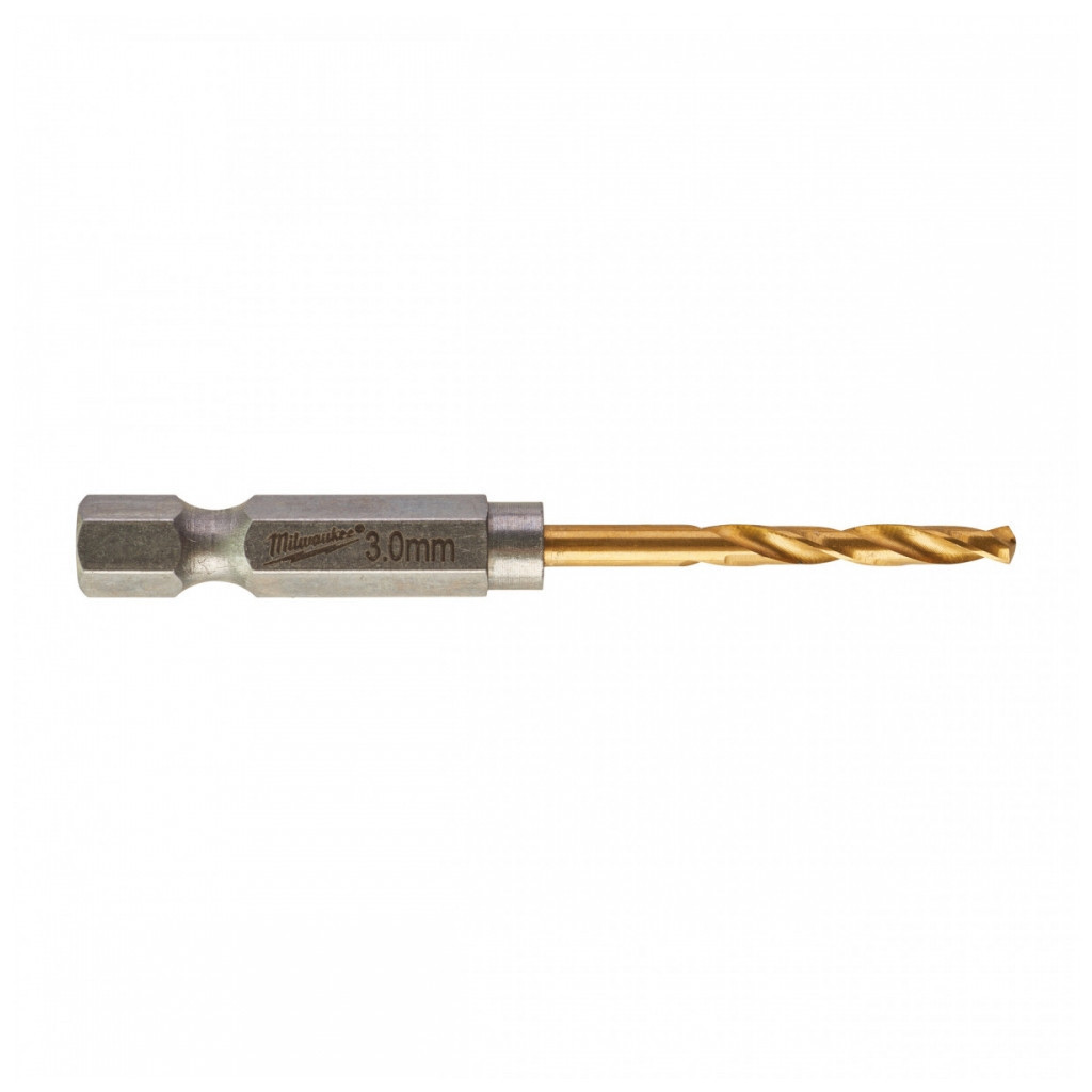 Свердло Milwaukee по металу RedHEX HSS-G TiN, 3,0 мм, (2шт) (48894763) - зображення 2