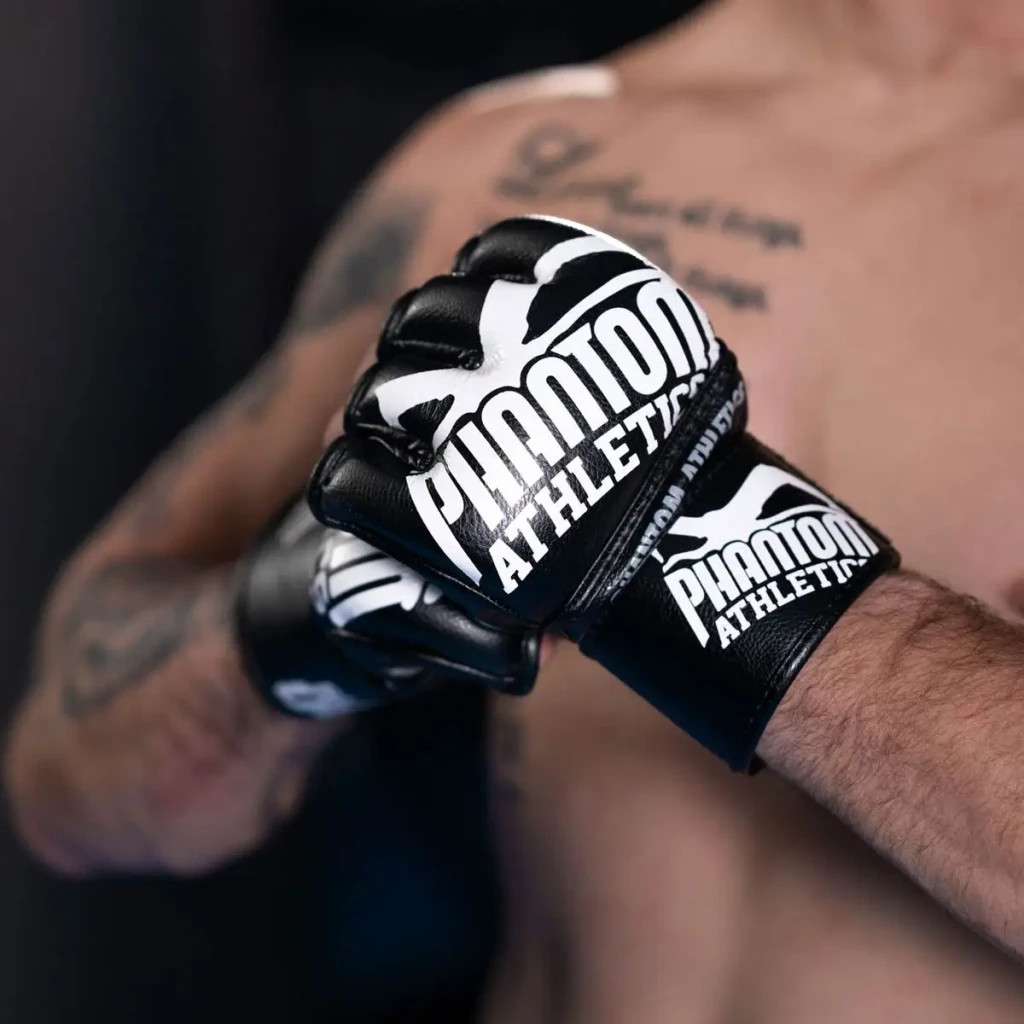 Рукавички для MMA Phantom Blackout Black S/M (PHMMAG1648-SM) - зображення 4
