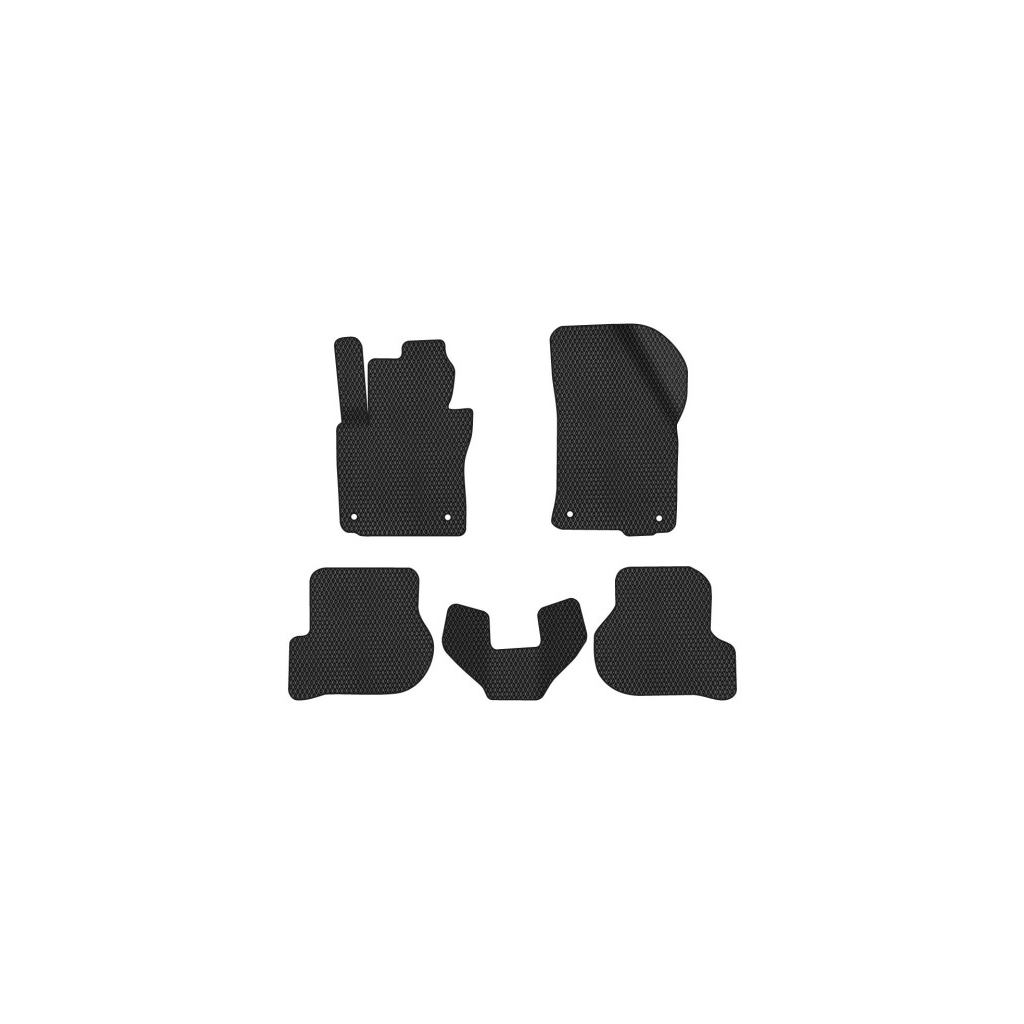 Килимок в салон EVAtech Skoda Octavia A5 (MT, 4 clips) 2004-2013 2 пок (SK12154C5AV4RBB) - зображення 1