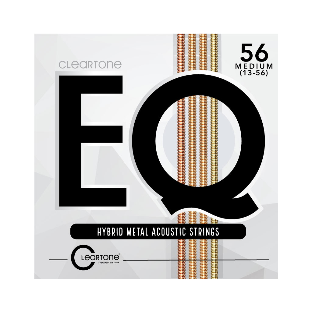 Струни для гітари Cleartone EQ Hybrid Metal Acoustic Medium (13-56) (7813) - зображення 1