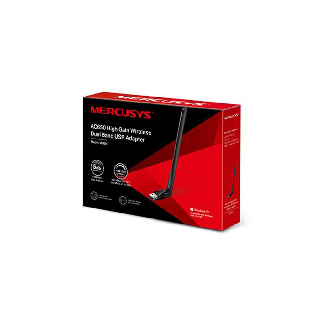 Мережева карта Wi-Fi Mercusys MU6H - зображення 4