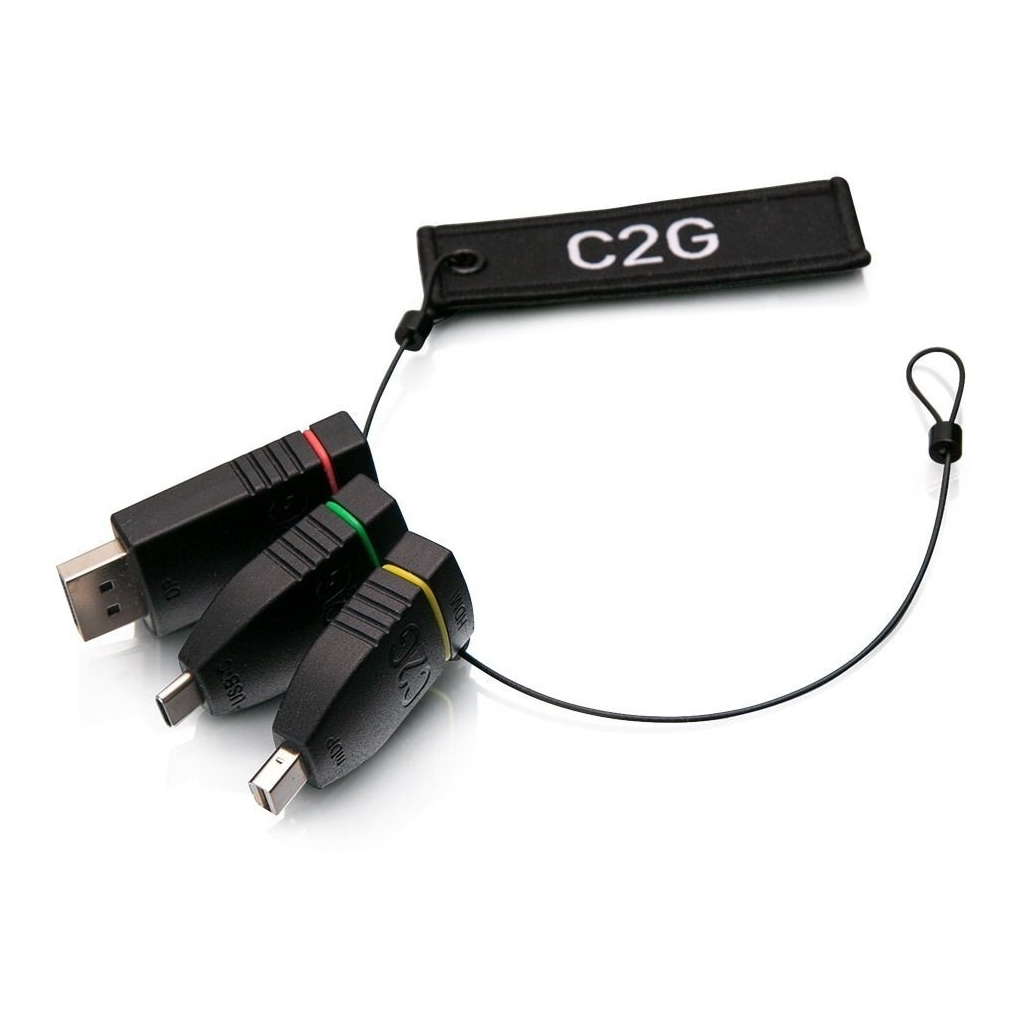 Перехідник C2G Ring HDMI to mini DP DP USB-C kit (CG84268) - изображение 1