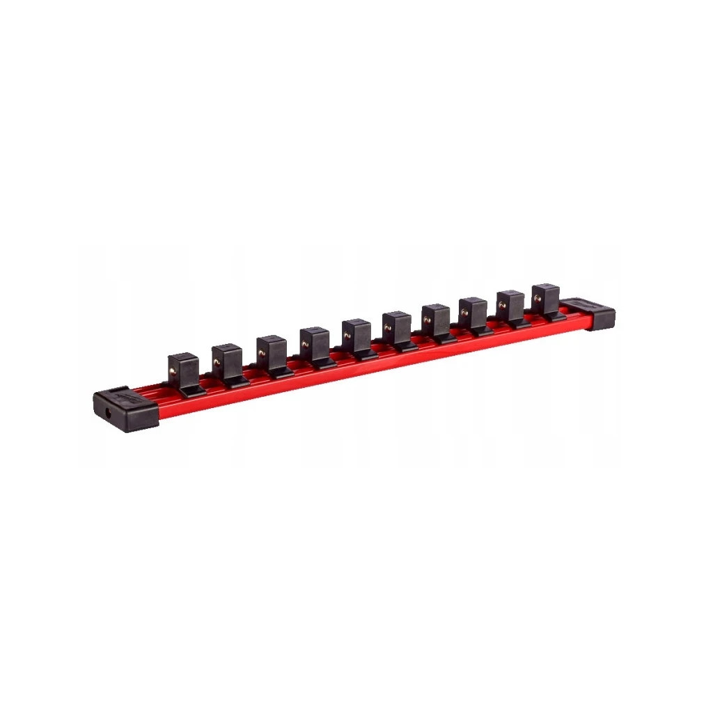 Полиця для інструменту Milwaukee планка для головок ShW 1/2", 350 мм (4932480448) - зображення 1