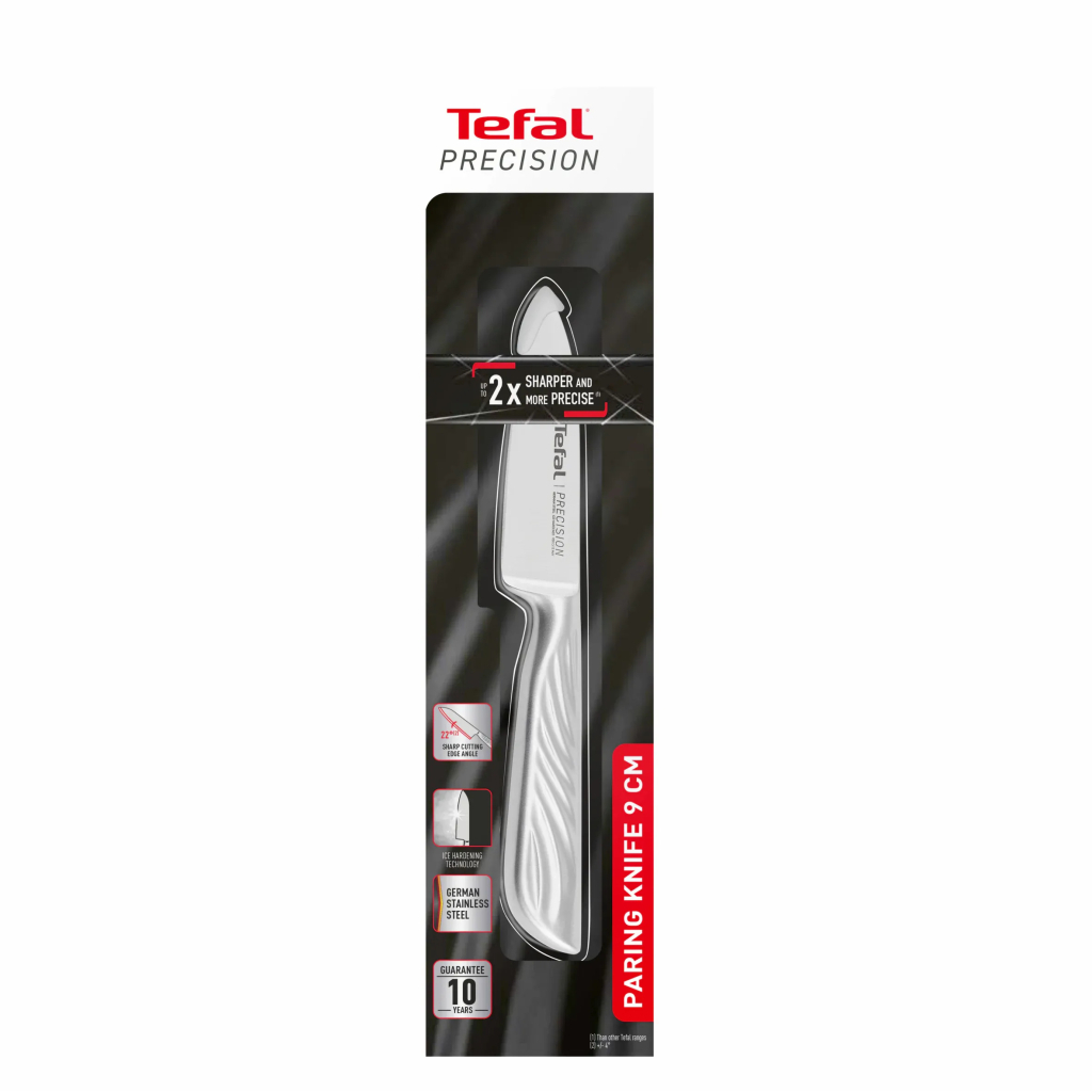 Кухонний ніж Tefal Precision для овочів, 9см, нержавіюча сталь (K2890124) - изображение 12