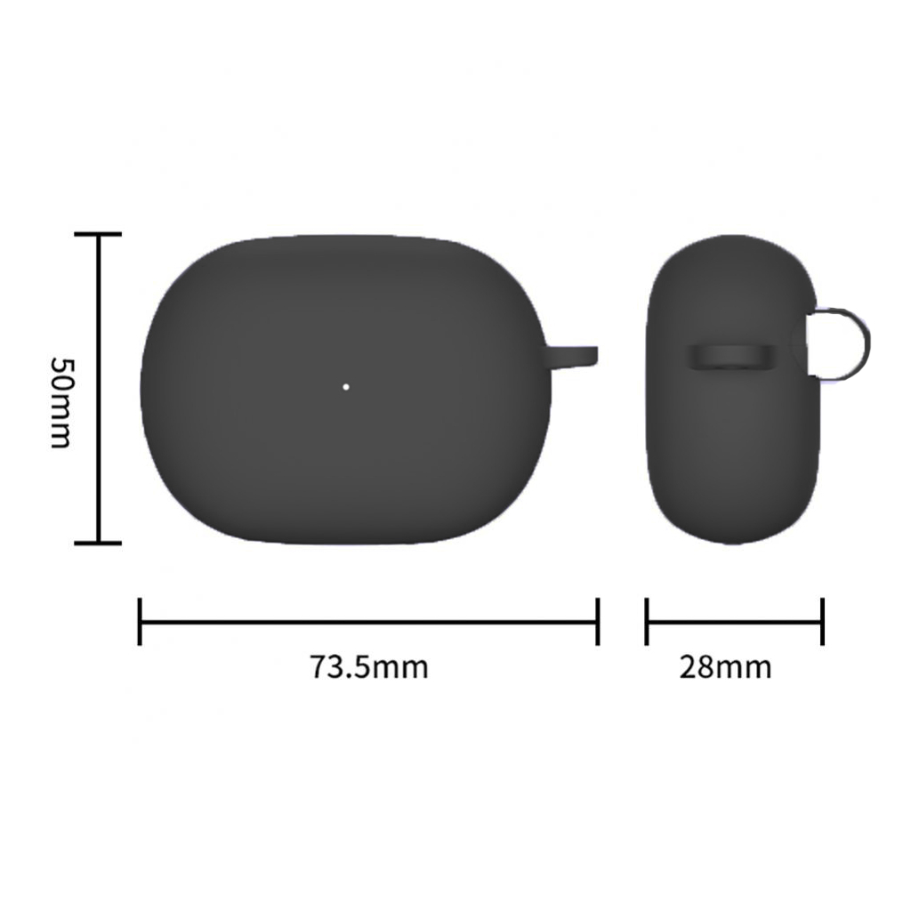 Чохол для навушників BeCover Silicon для Xiaomi Redmi Buds 4 Pro Black (708609) - зображення 2
