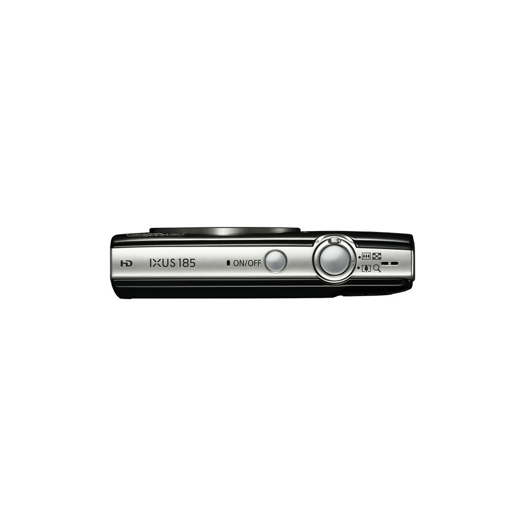 Цифровий фотоапарат Canon IXUS 185 Black (1803C008AA) - зображення 4