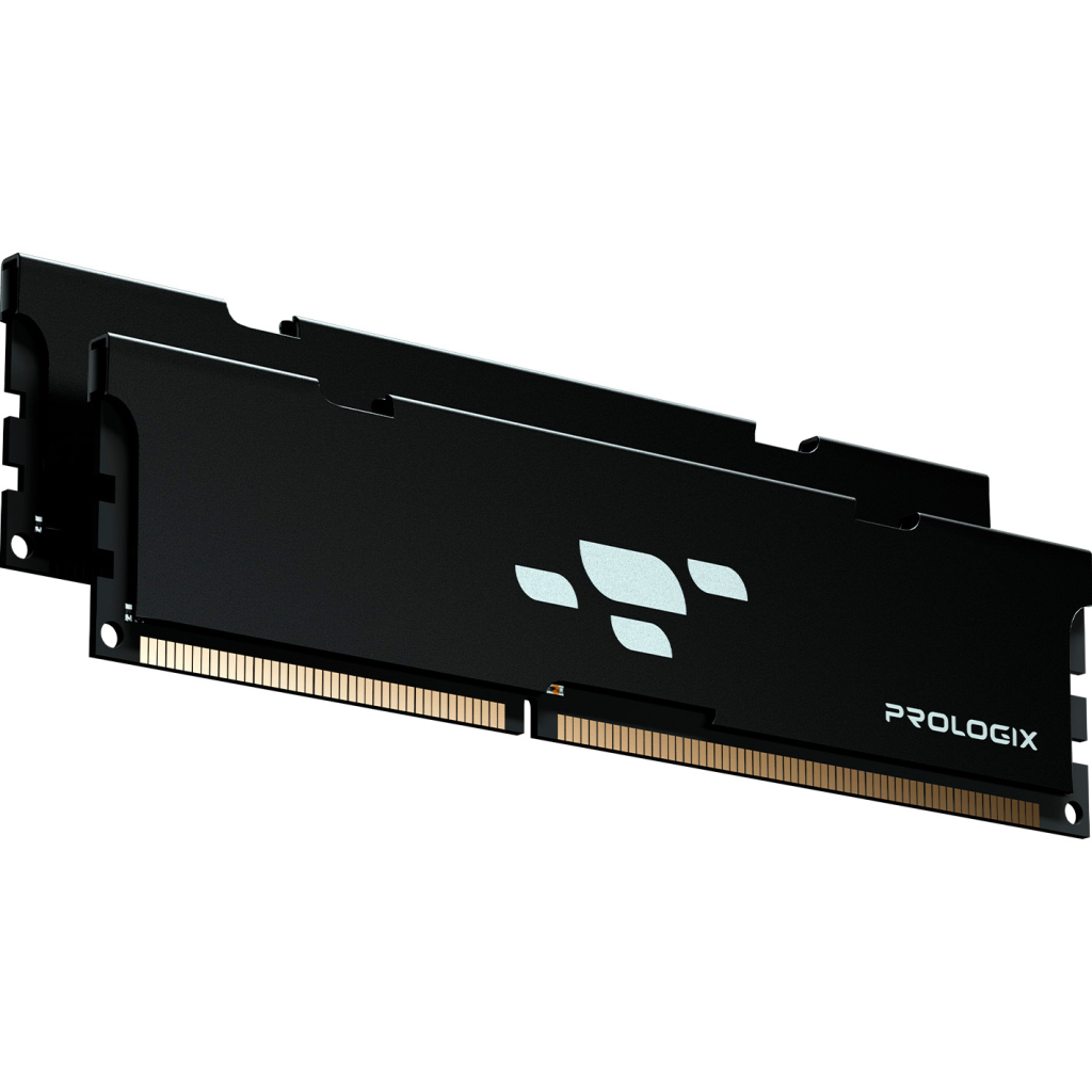 Модуль пам'яті для комп'ютера DDR4 16GB (2x8GB) 3200 MHz Black Prologix (PRO16GB3200B4K) - зображення 3