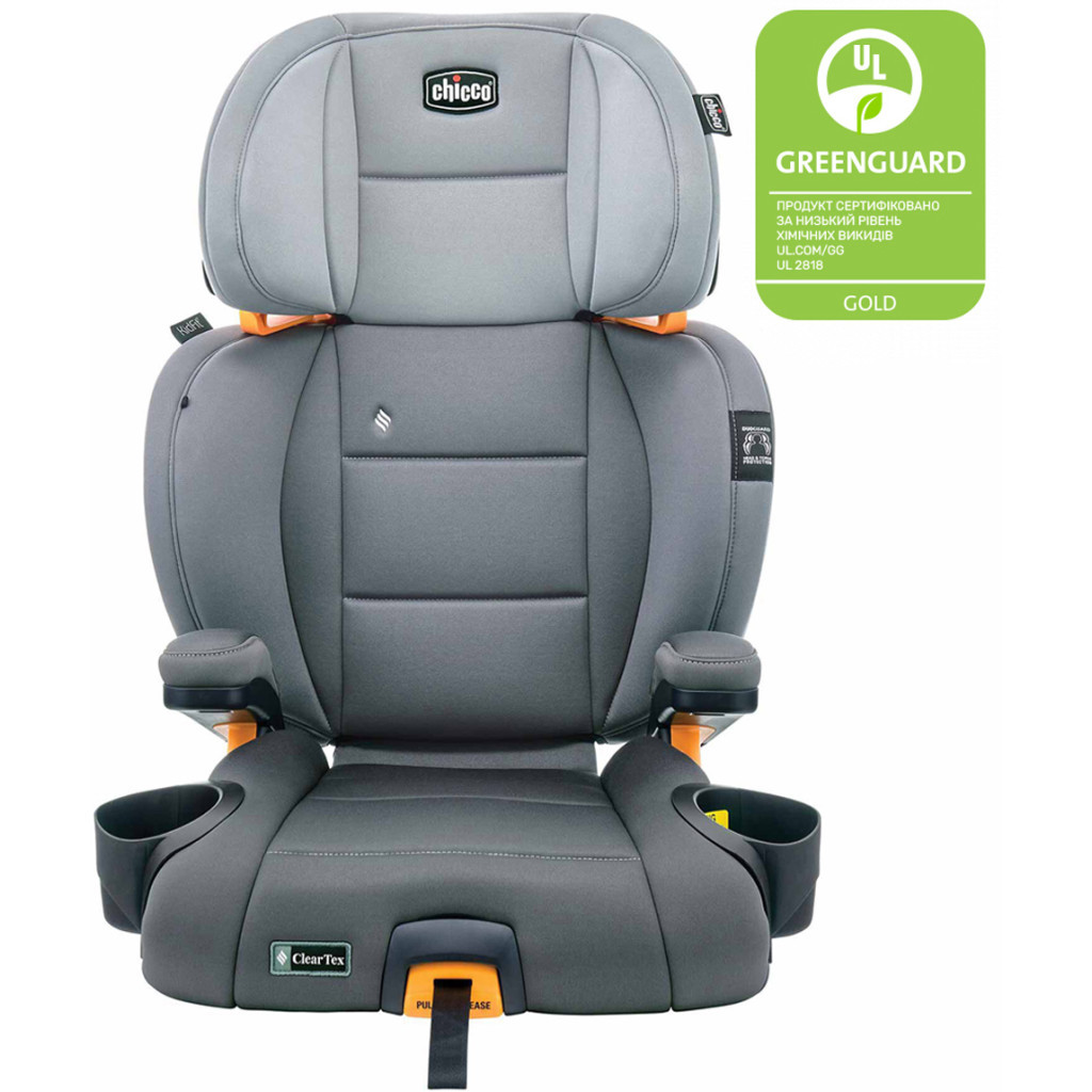 Автокрісло Chicco KidFit ClearTex Plus Сіре (79627.12.07) - зображення 2