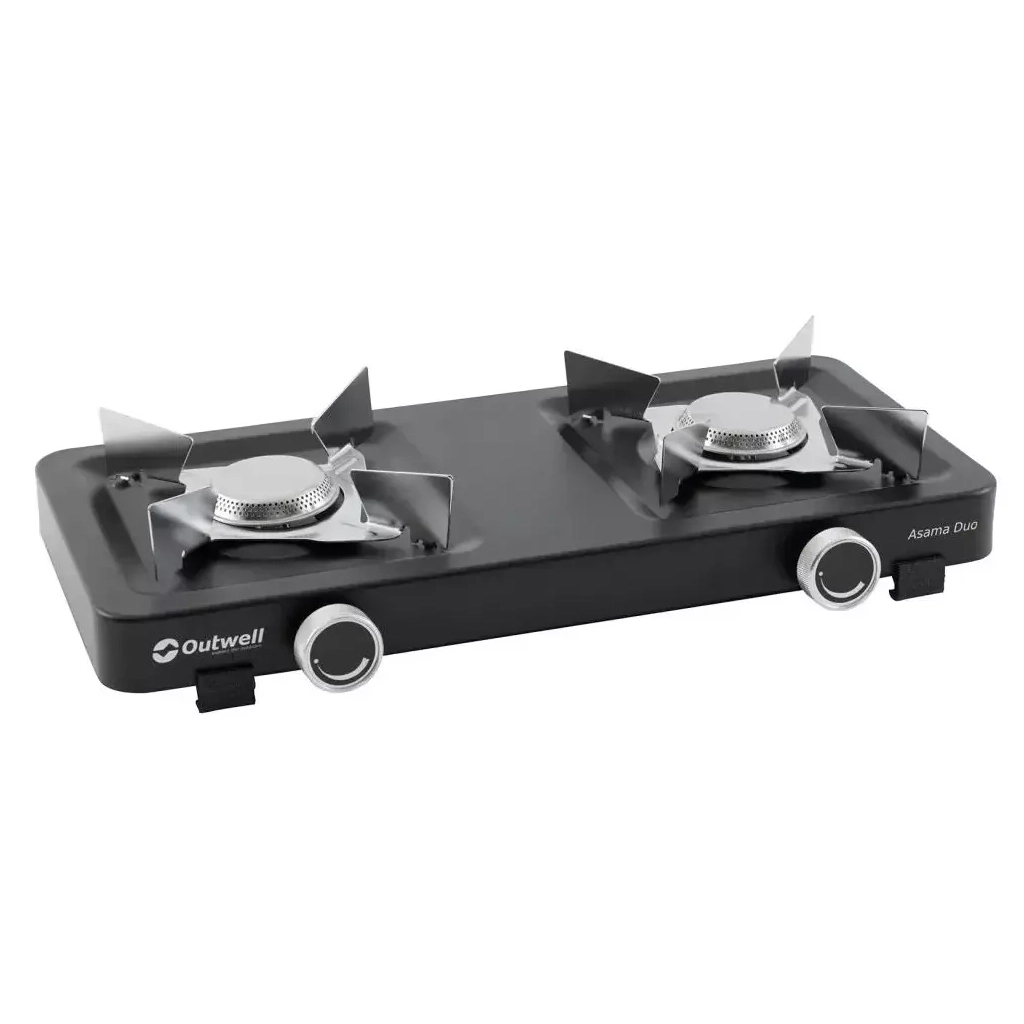 Портативна газова плитка Outwell Asama Duo Bruner (651265) (931590) - зображення 1