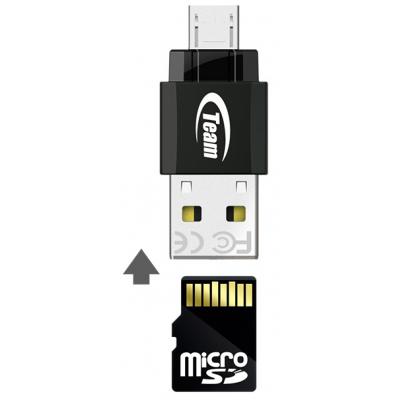 USB флеш накопичувач Team 16GB M141 Black USB 2.0 (TUSDH16GCL1036) - зображення 5