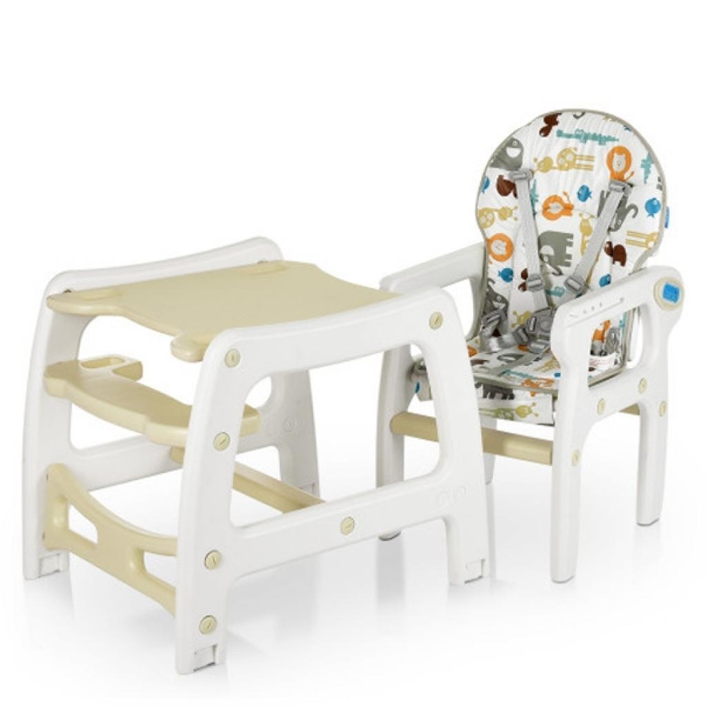 Стілець для годування Bambi M 1563 animal beige - зображення 3