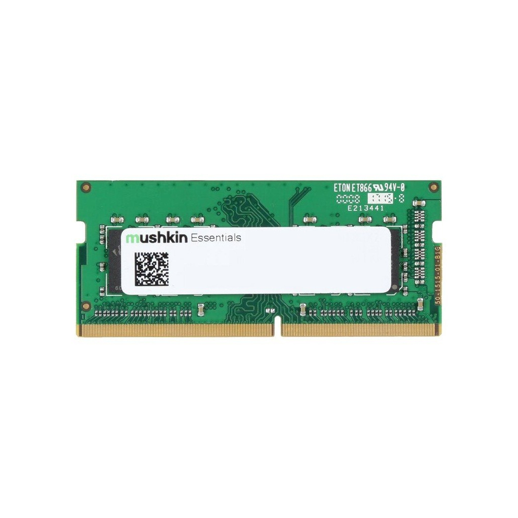 Модуль пам'яті для ноутбука SoDIMM DDR4 16GB 3200 MHz Essentials Mushkin (MES4S320NF16G) - зображення 1