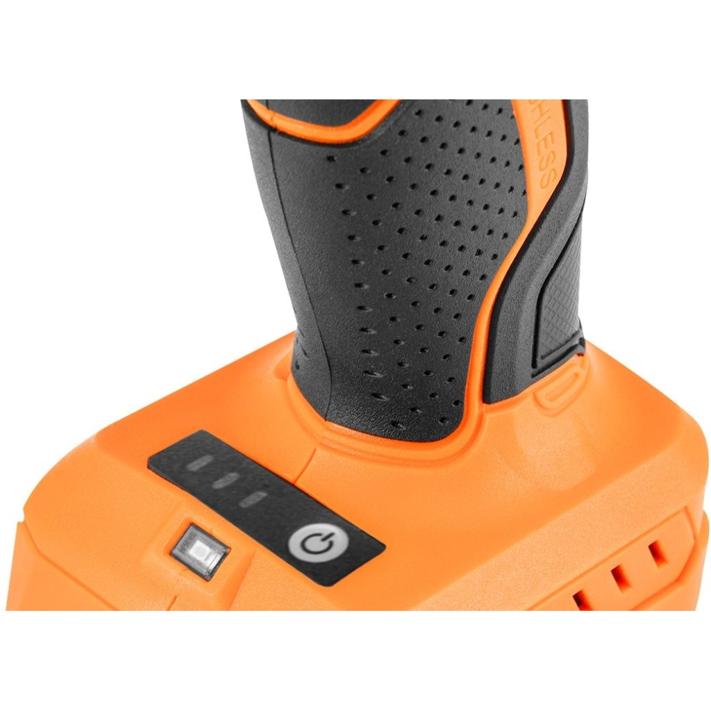 Гайковерт Neo Tools Energy+ 18V, безщітковий, 2400об/хв, 850Нм, 1/2", 3 швидкості, 1.8кг (без АКБ та ЗП) (04-608) - изображение 9