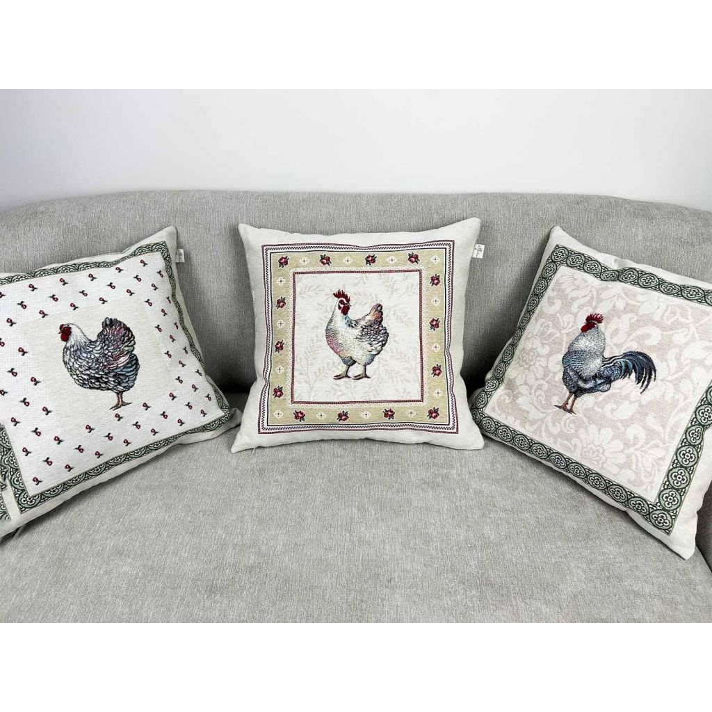 Наволочка Прованс декоративна Півень 45х45 (026033) - зображення 3