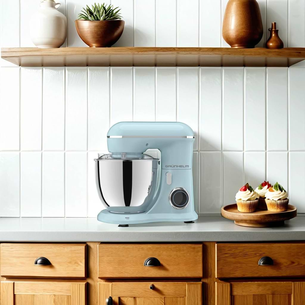 Кухонний комбайн Grunhelm GKM0025BL - зображення 2