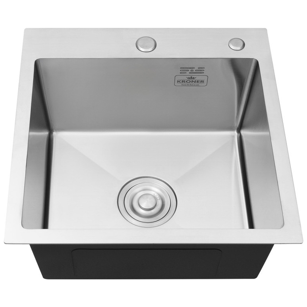 Мийка кухонна Kroner Gebürstet-4545HM (CV033855) - зображення 1
