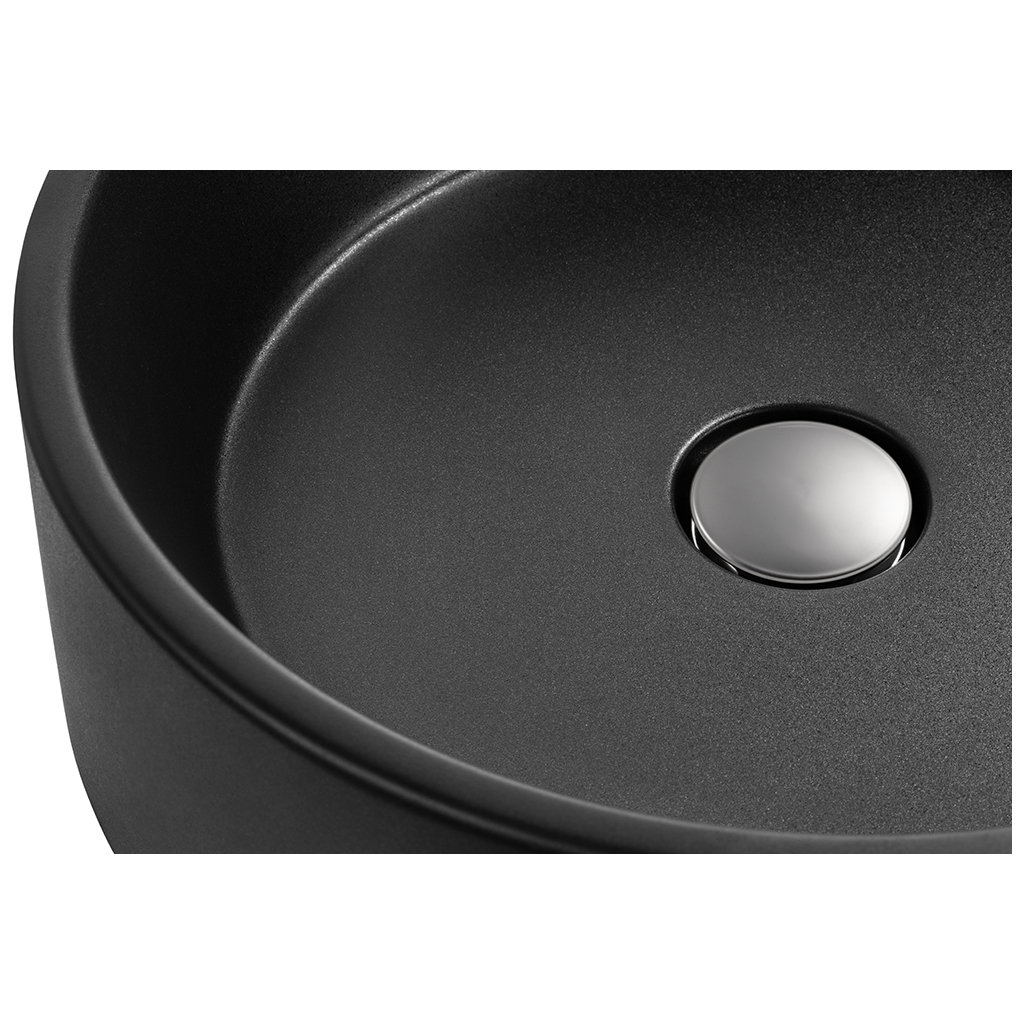 Раковина GRANADO Toro black (gbs0401) - зображення 4