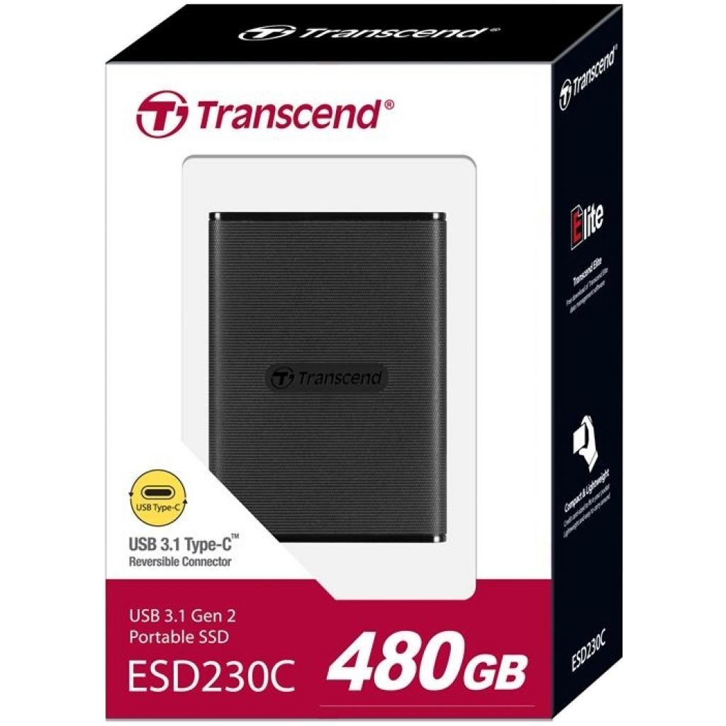 Накопичувач SSD USB 3.1 480GB Transcend (TS480GESD230C) - зображення 6