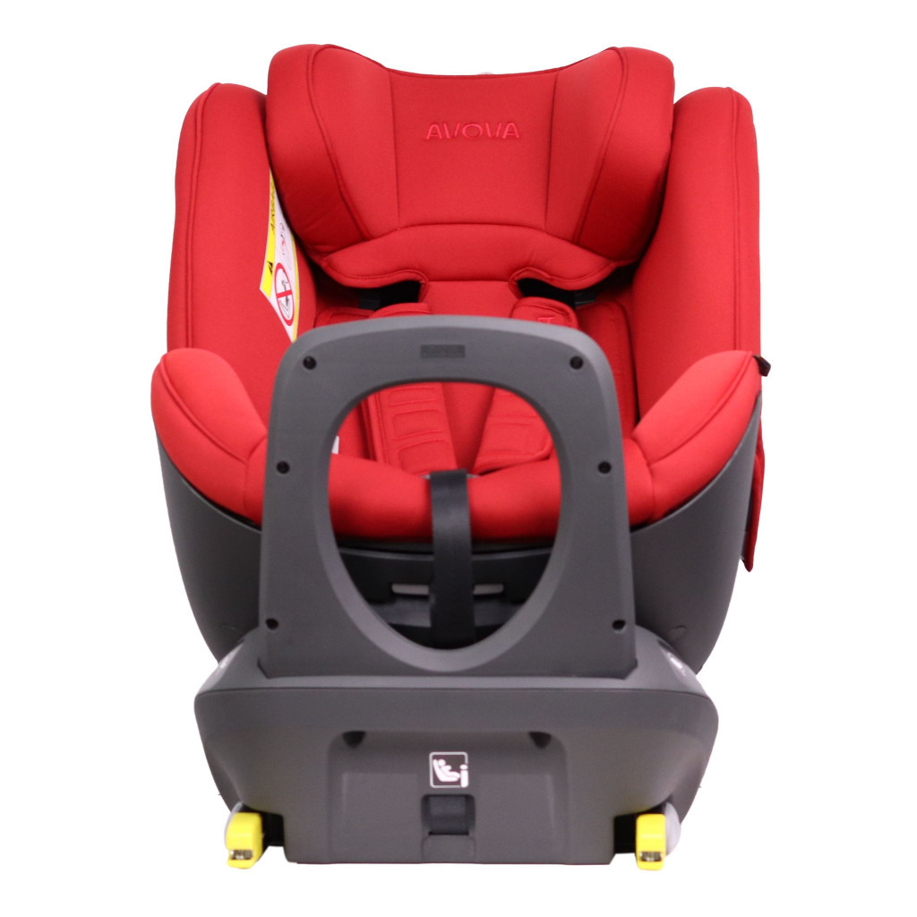 Автокрісло Avova Sperber-Fix i-Size 0-1 Maple Red (4260621465022) - зображення 11