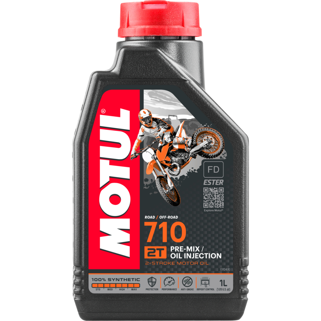 Моторна олива MOTUL 2T 710 1л (837311) - зображення 1