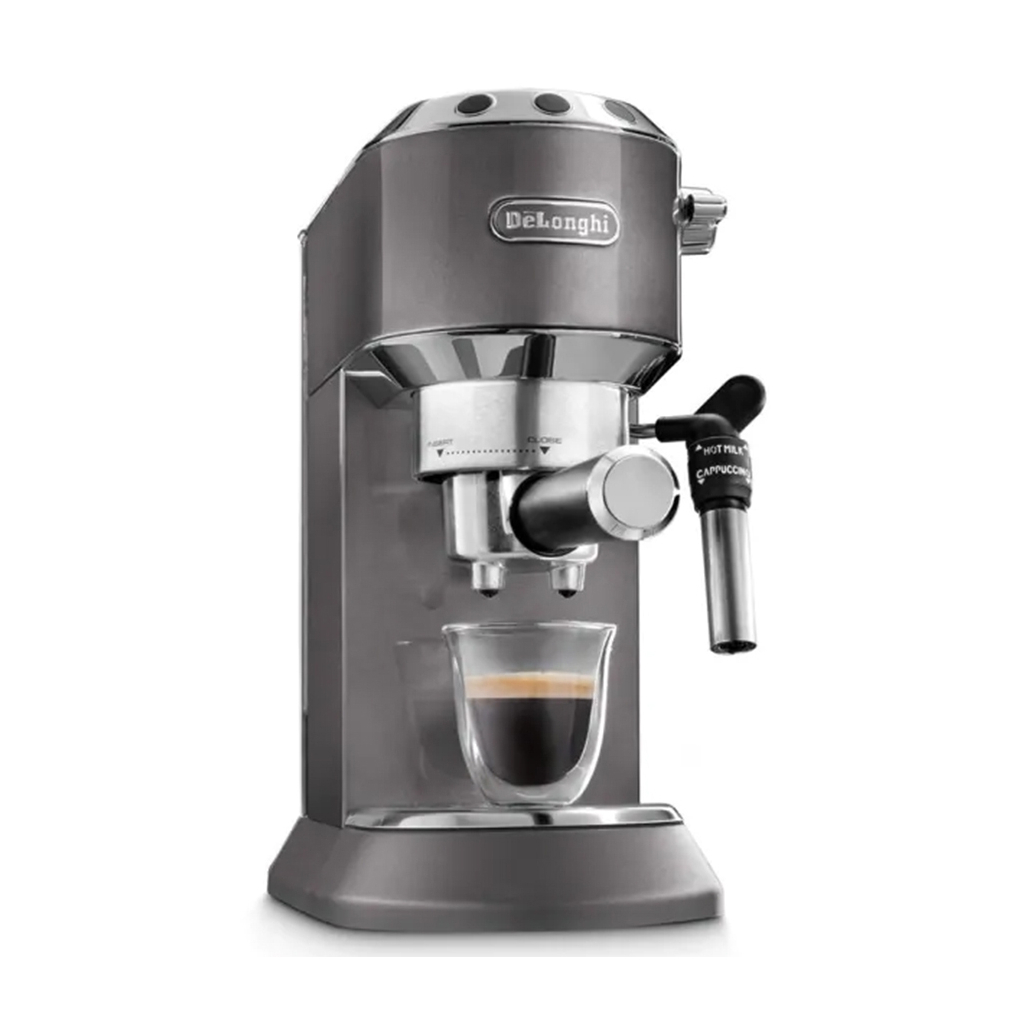 Ріжкова кавоварка еспресо DeLonghi EC785GY - зображення 2