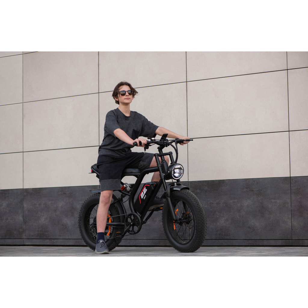 Електровелосипед 2E EB11 20", Червоно-чорний (EB11) - зображення 9