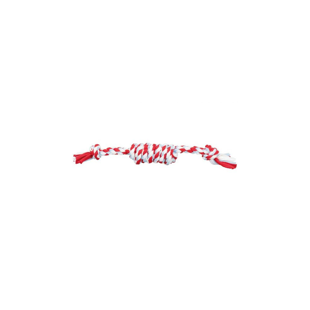 Іграшка для собак Trixie Канат з вузлами 31 см (4011905357171) - зображення 1