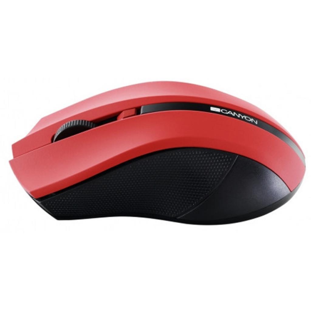 Мишка Canyon MW-5 Wireless Red (CNE-CMSW05R) - зображення 3