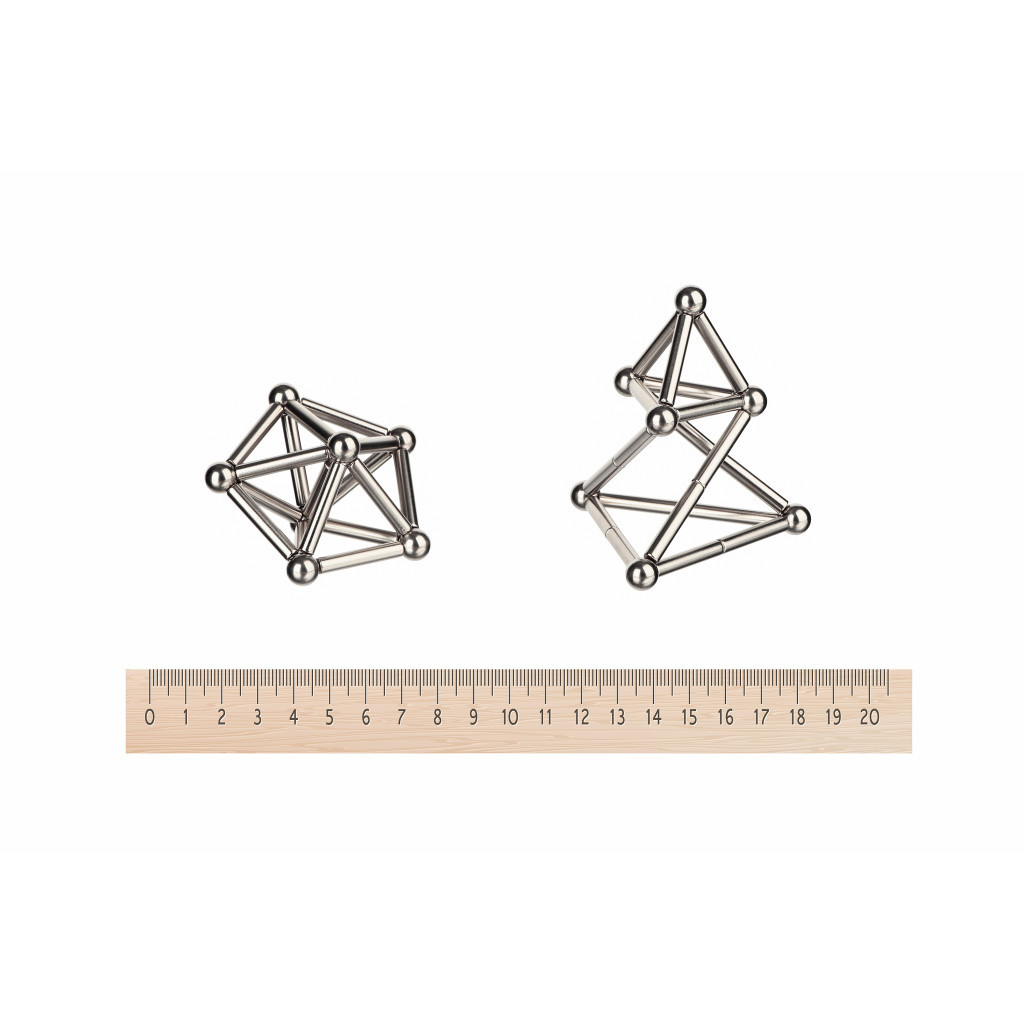 Конструктор Magplayer магнітний набір 66 ел. (MPS-66) - зображення 5