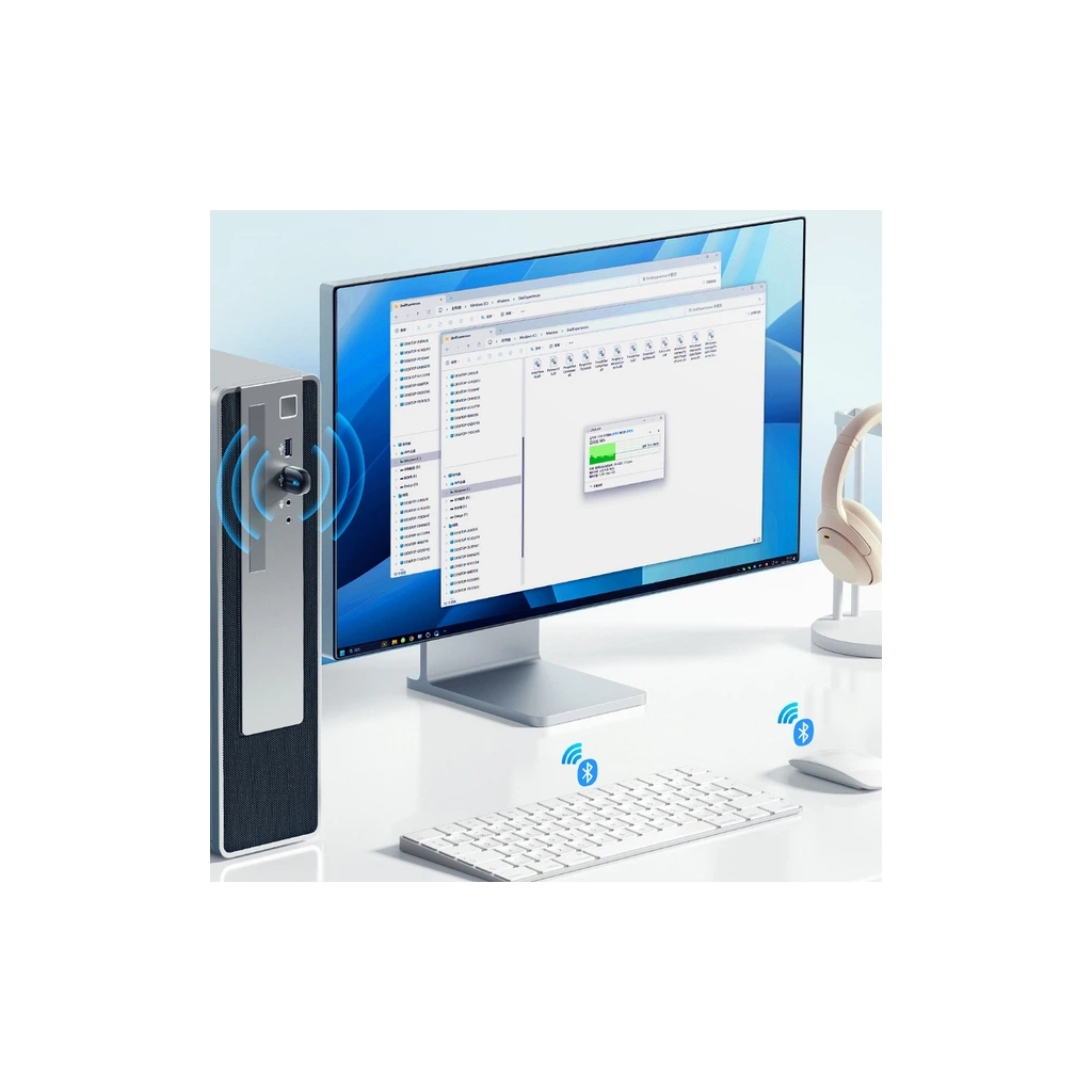 Bluetooth-адаптер Essager Beiheng USB Bluetooth 5.3 (EBT53-BH01-P) - зображення 6