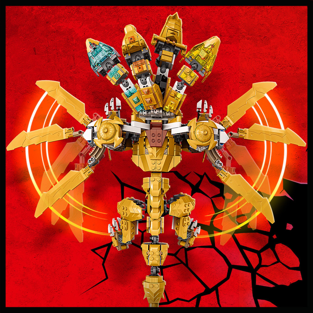 Конструктор LEGO Ninjago Золотий ультрадракон Ллойда 989 деталей (71774) - зображення 7