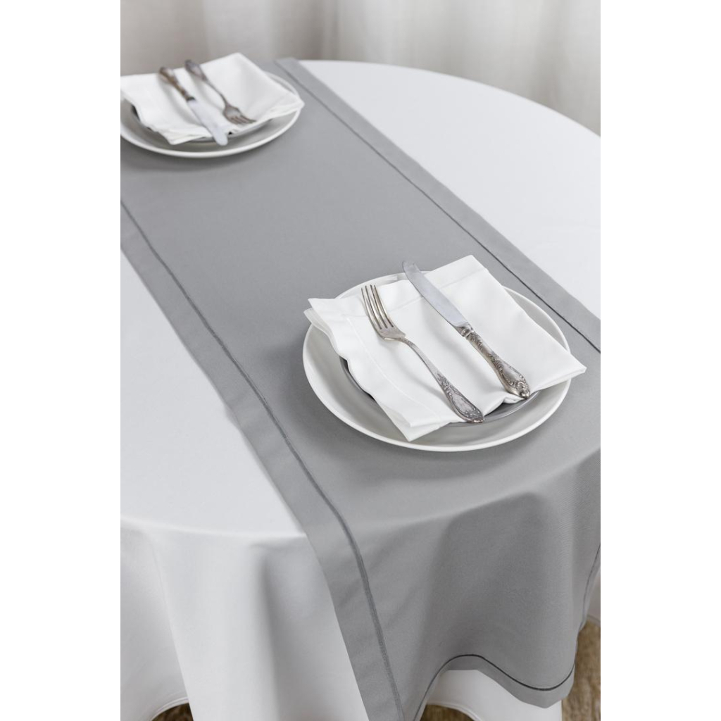 Доріжка на стіл Прованс Kelly сіра 40х200 см (033139) - зображення 2