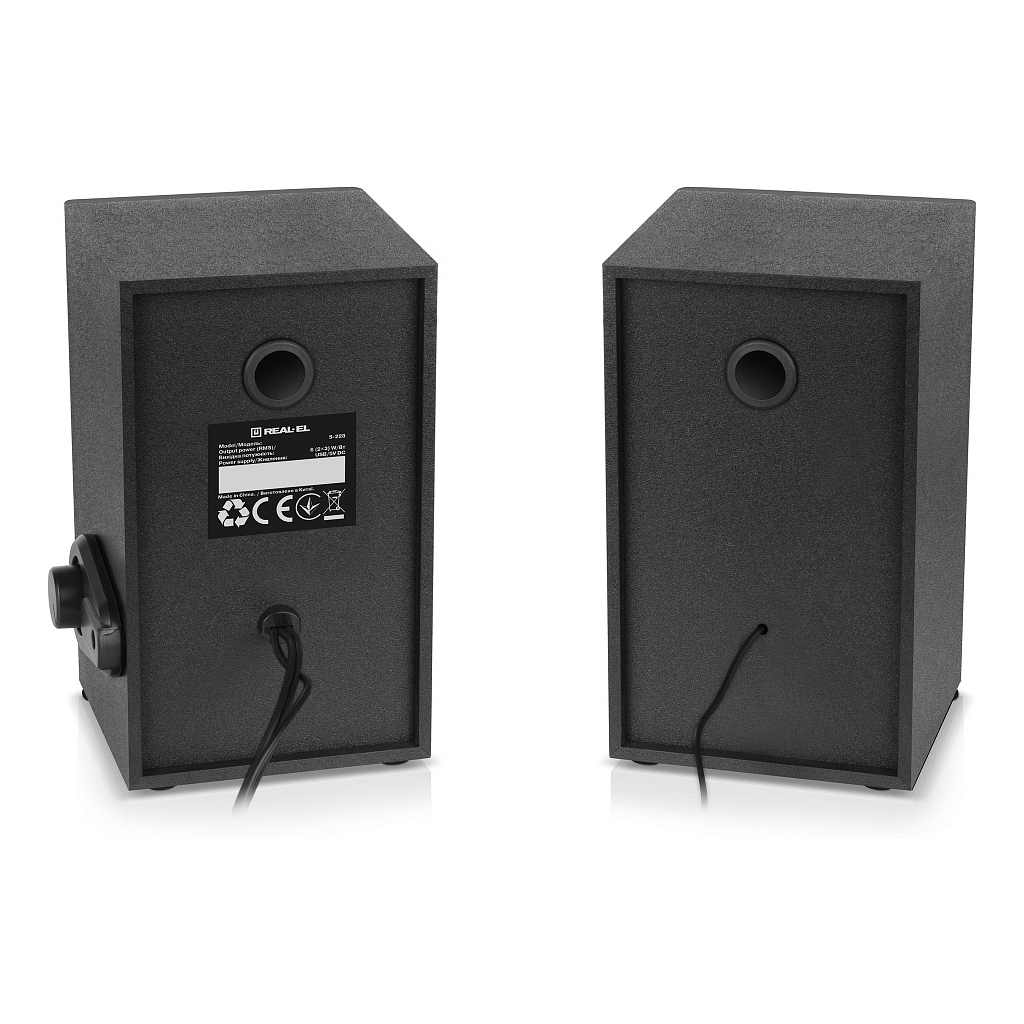 Акустична система REAL-EL S-228 Black (EL121200014) - зображення 8
