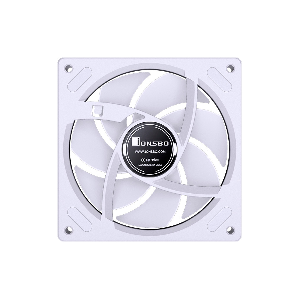 Кулер до корпусу JONSBO ZB-120WR White - зображення 8