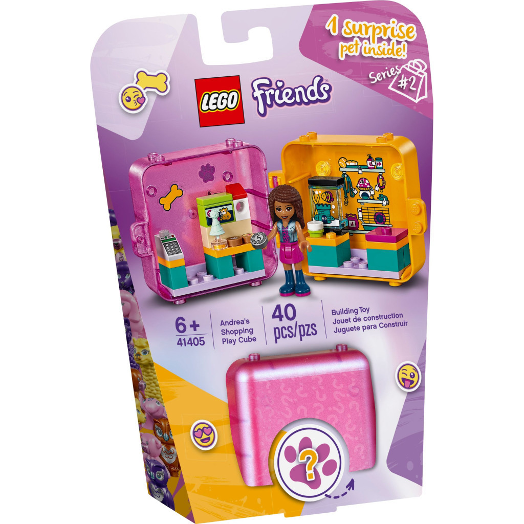 Конструктор LEGO Friends Ігрова скринька «Покупки Андреа» 40 деталей (41405) - зображення 1