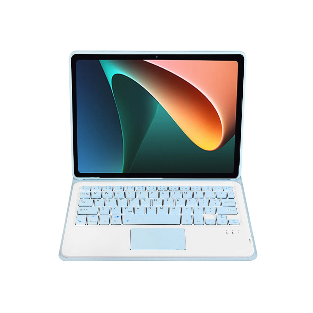 Чохол до планшета BeCover Keyboard+TouchPad Xiaomi Redmi Pad SE 11" Light Blue (712398) - зображення 3
