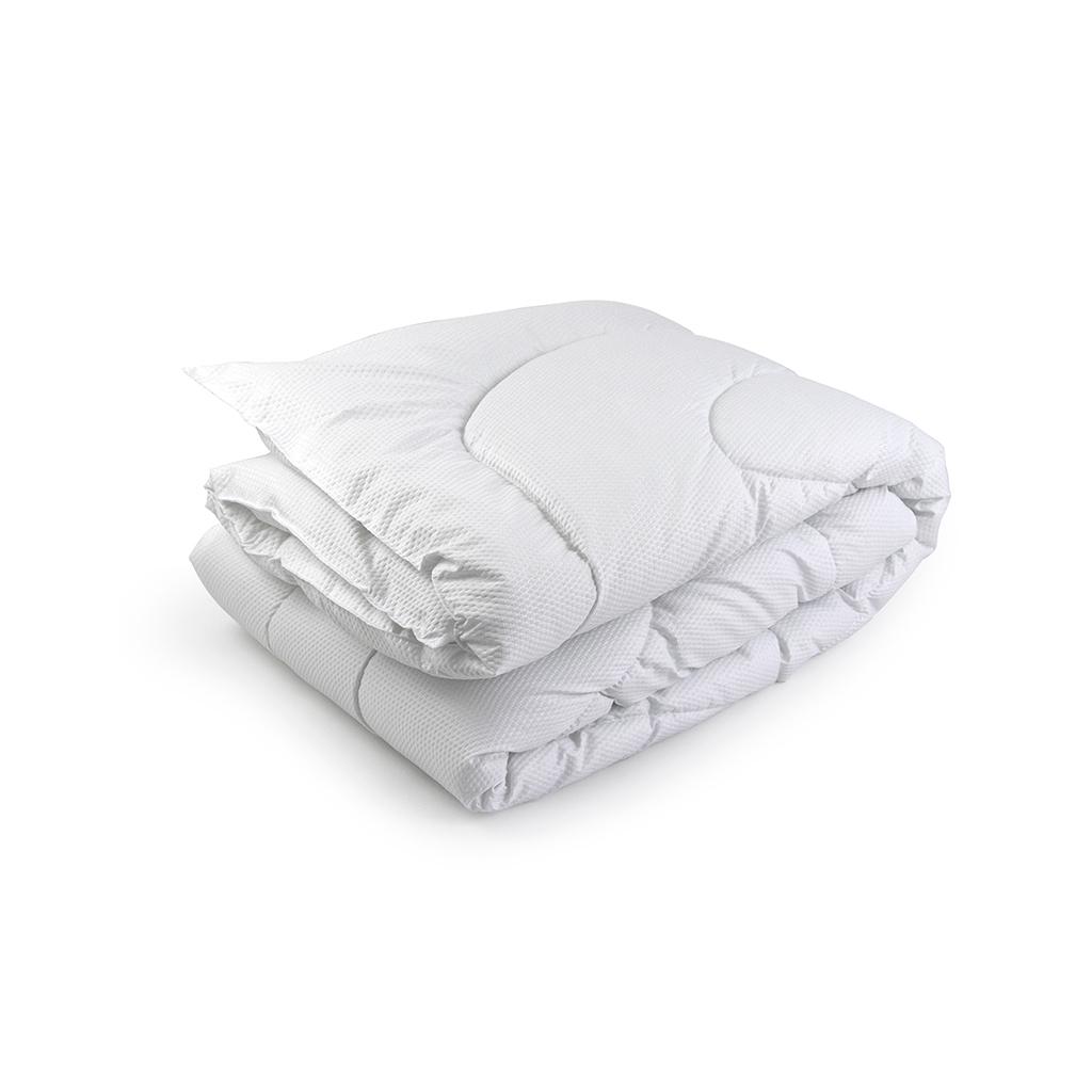 Ковдра Руно силіконова біла Вафелька 140х205 (321.52СЛБ_Білий_1) - зображення 1