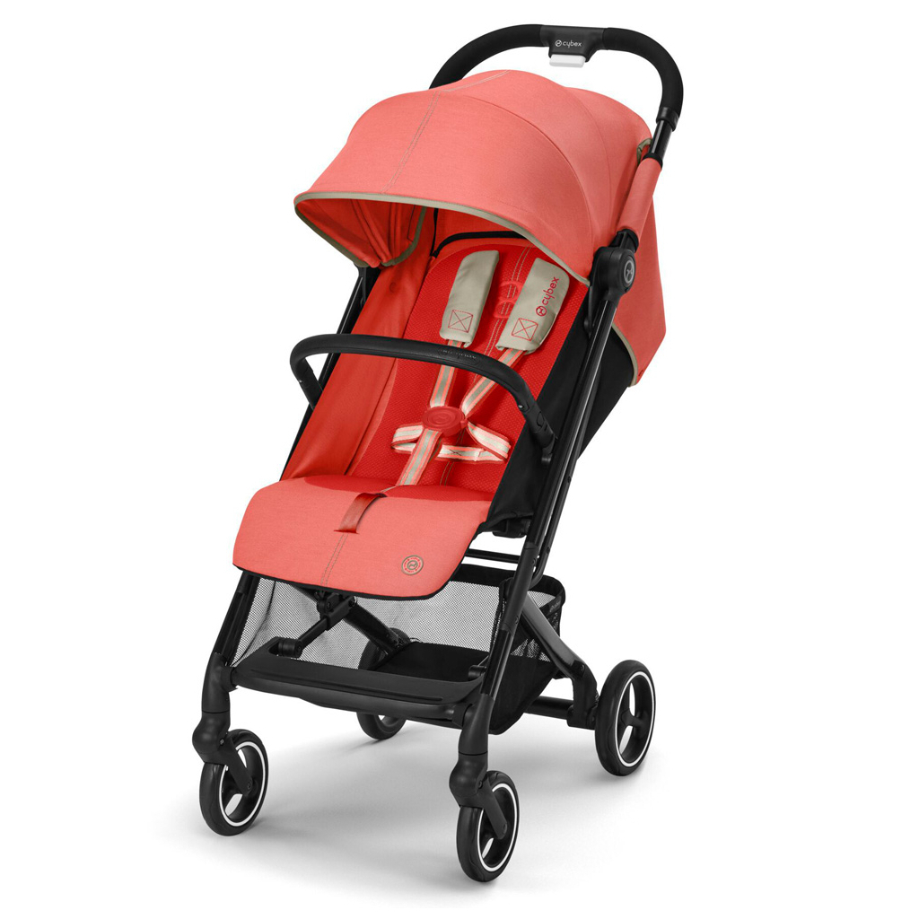 Коляска Cybex Beezy Hibiscus Red (з бампером) (523000211) - зображення 1