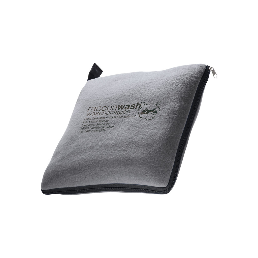 Плед Easy Gifts Radcliff 2 в 1 фліс 180 x 120 см Сірий (277507) - зображення 4