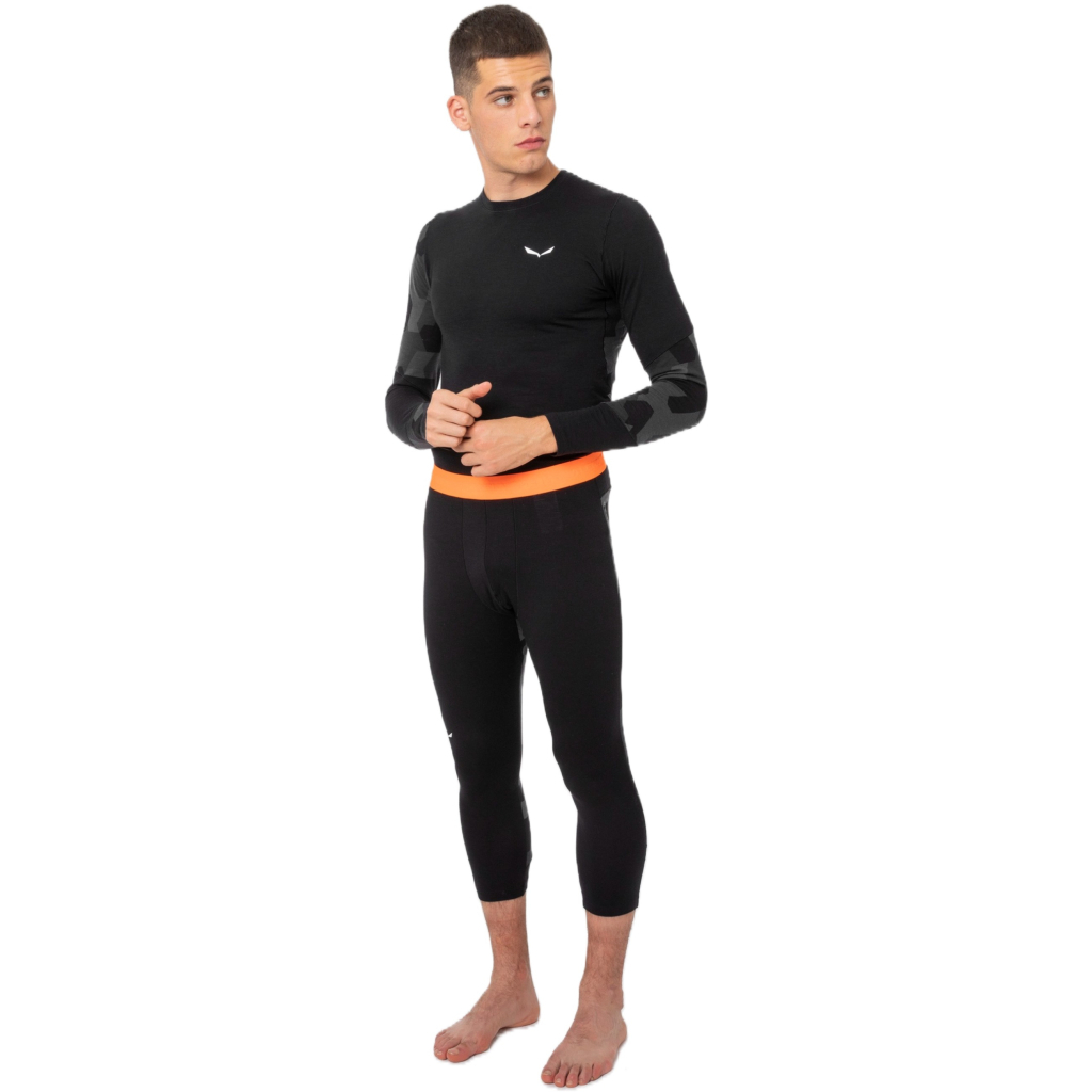 Термоштани Salewa Cristallo 3/4 Mns 28209 0910 - 52/XL - чорний (013.002.9425) - зображення 4