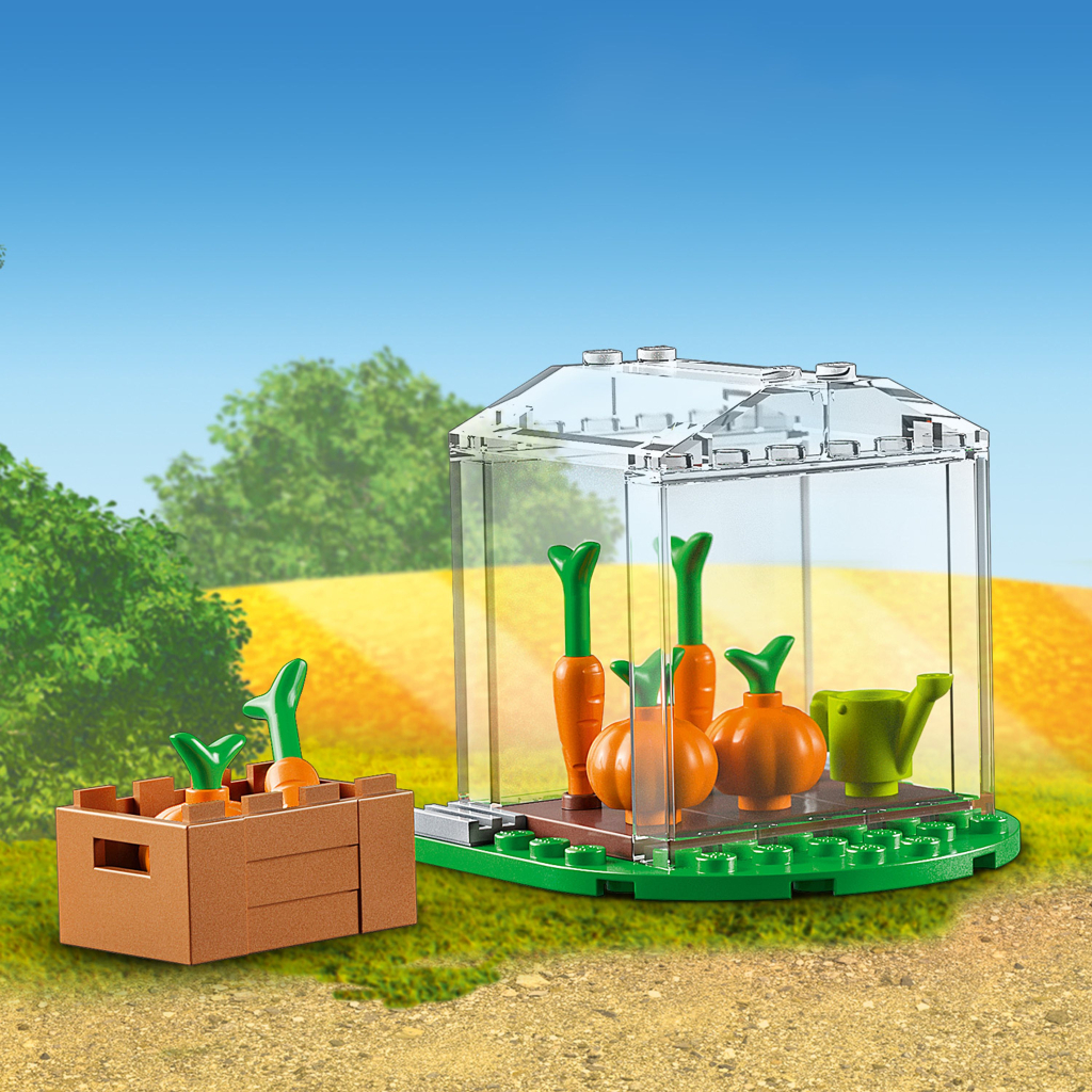 Конструктор LEGO City Farm Тварини на фермі та у хліві 230 деталей (60346) - зображення 6