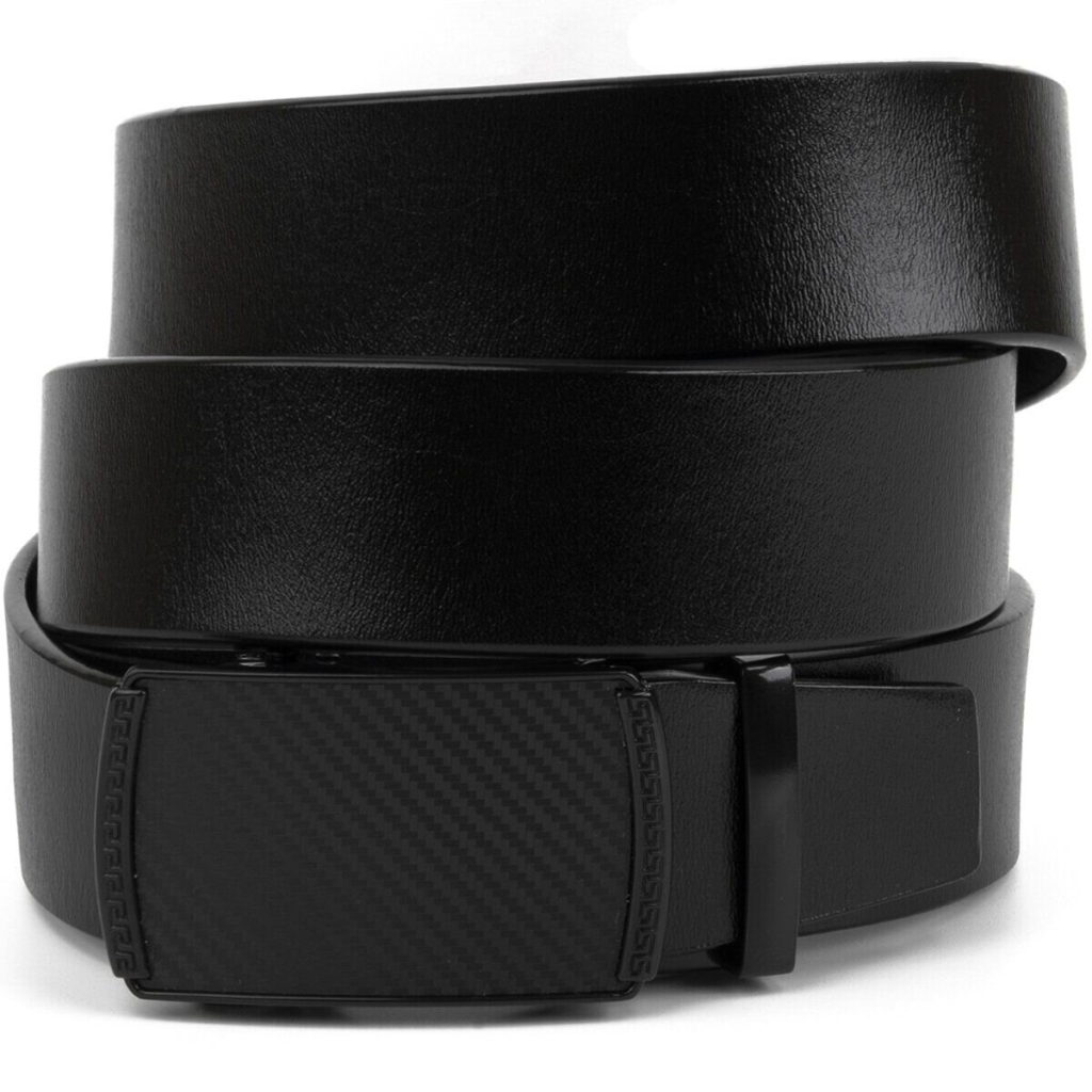 Ремінь Vintage З пряжкою дрібний ромб Чорний (20285) - зображення 1