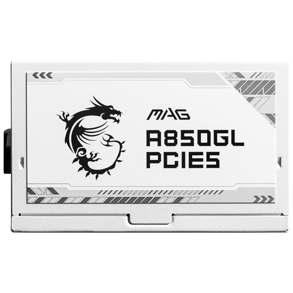Блок живлення MSI 850W (MAG A850GL PCIE5 WHITE) - зображення 5