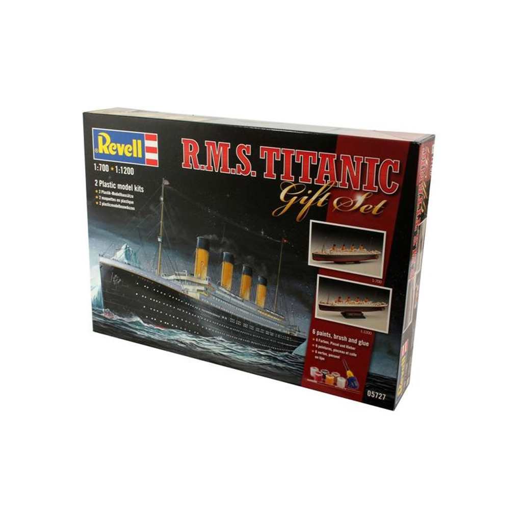 Збірна модель Revell Корабель Титанік подарунковий набір рівень 4 1:700 та 1:1200 (RVL-05727) - зображення 1