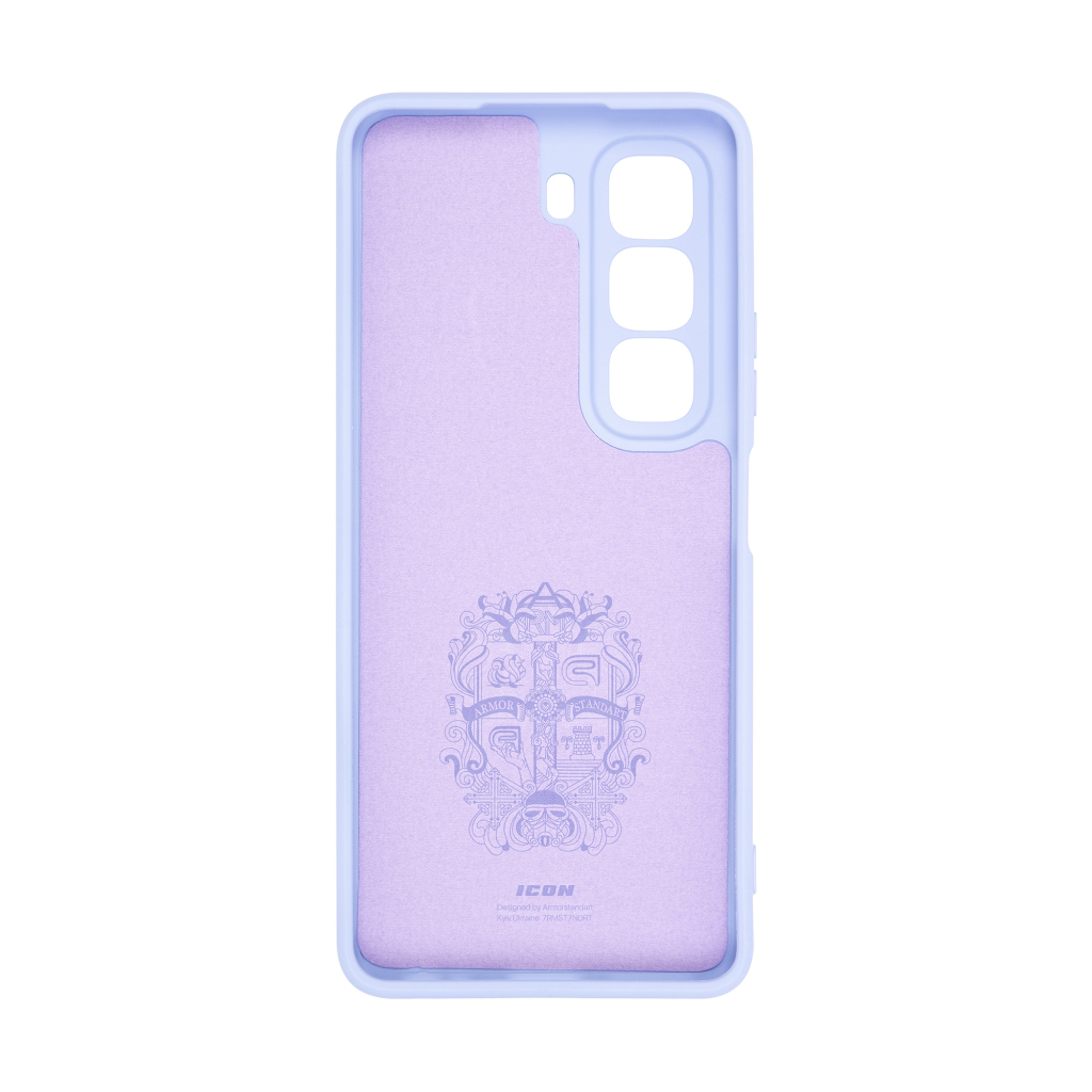 Чохол до мобільного телефона Armorstandart ICON Infinix Hot 50 4G Camera cover Lavender (ARM80979) - зображення 2