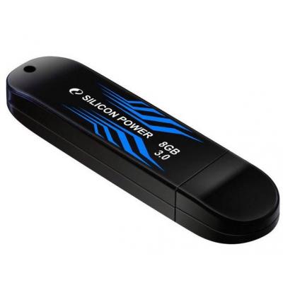 USB флеш накопичувач Silicon Power 8GB BLAZE B10 (SP008GBUF3B10V1B) - зображення 3