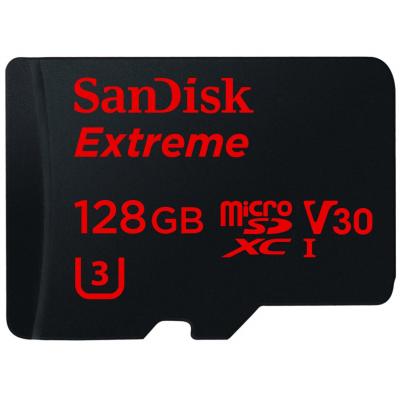 Карта пам'яті SanDisk 128GB microSDXC class 10 UHS-I 4K Extreme Action (SDSQXVF-128G-GN6AA) - зображення 2