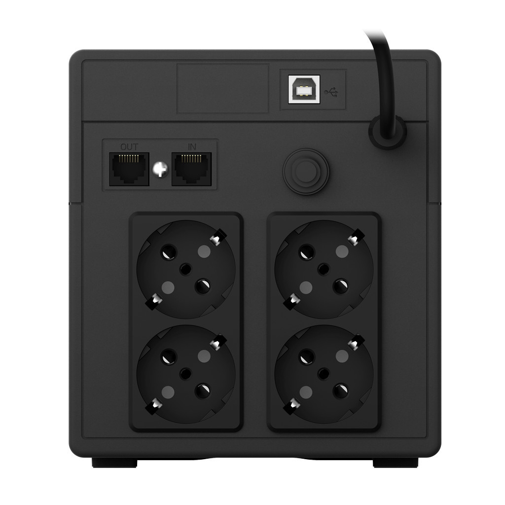 Пристрій безперебійного живлення nJoy Cadu 1000VA USB (UPCMTLS610HCAAZ01B) - зображення 4