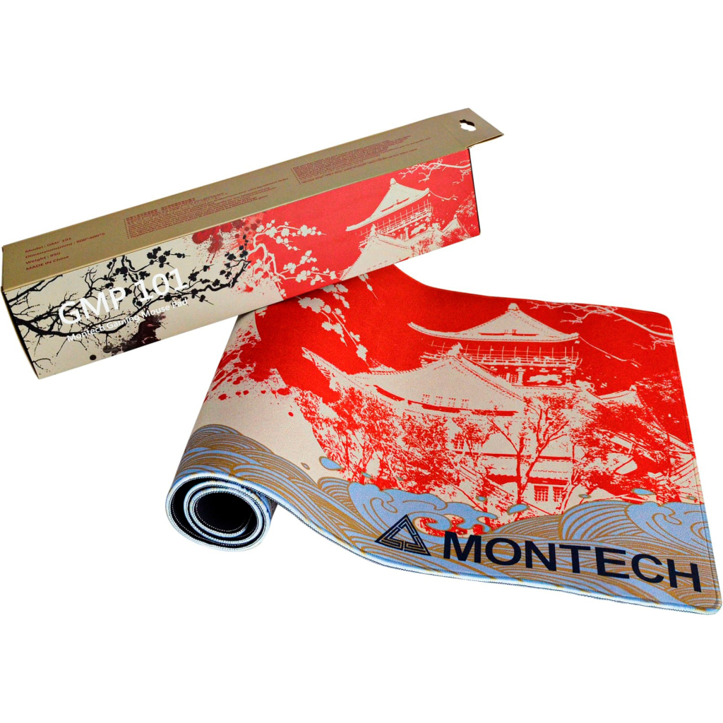 Килимок для мишки MONTECH GMP 101 Red - зображення 2