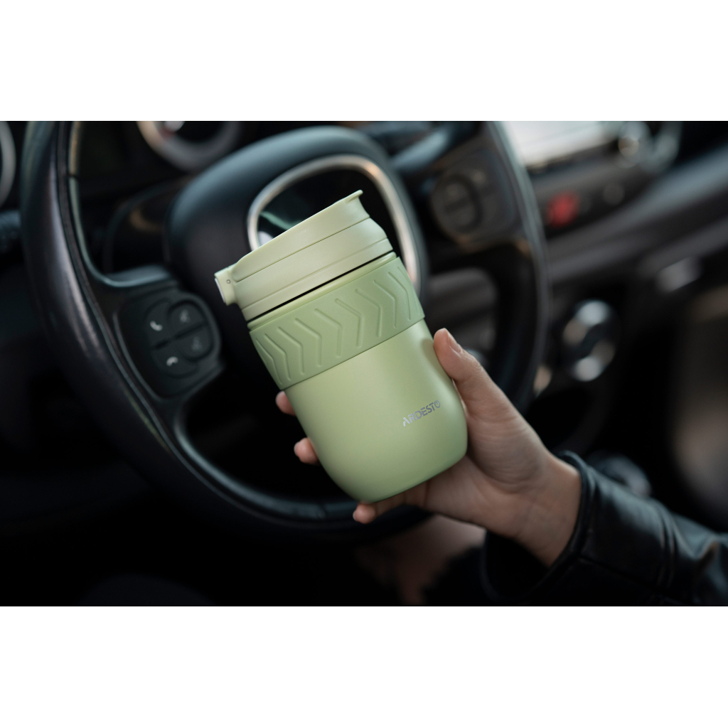 Термокружка Ardesto Cosy 400 мл Зелена (AR2640GC) - зображення 4